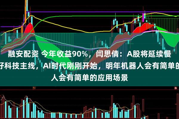 融安配资 今年收益90%，闫思倩：A股将延续慢牛，更看好科技主线，AI时代刚刚开始，明年机器人会有简单的应用场景